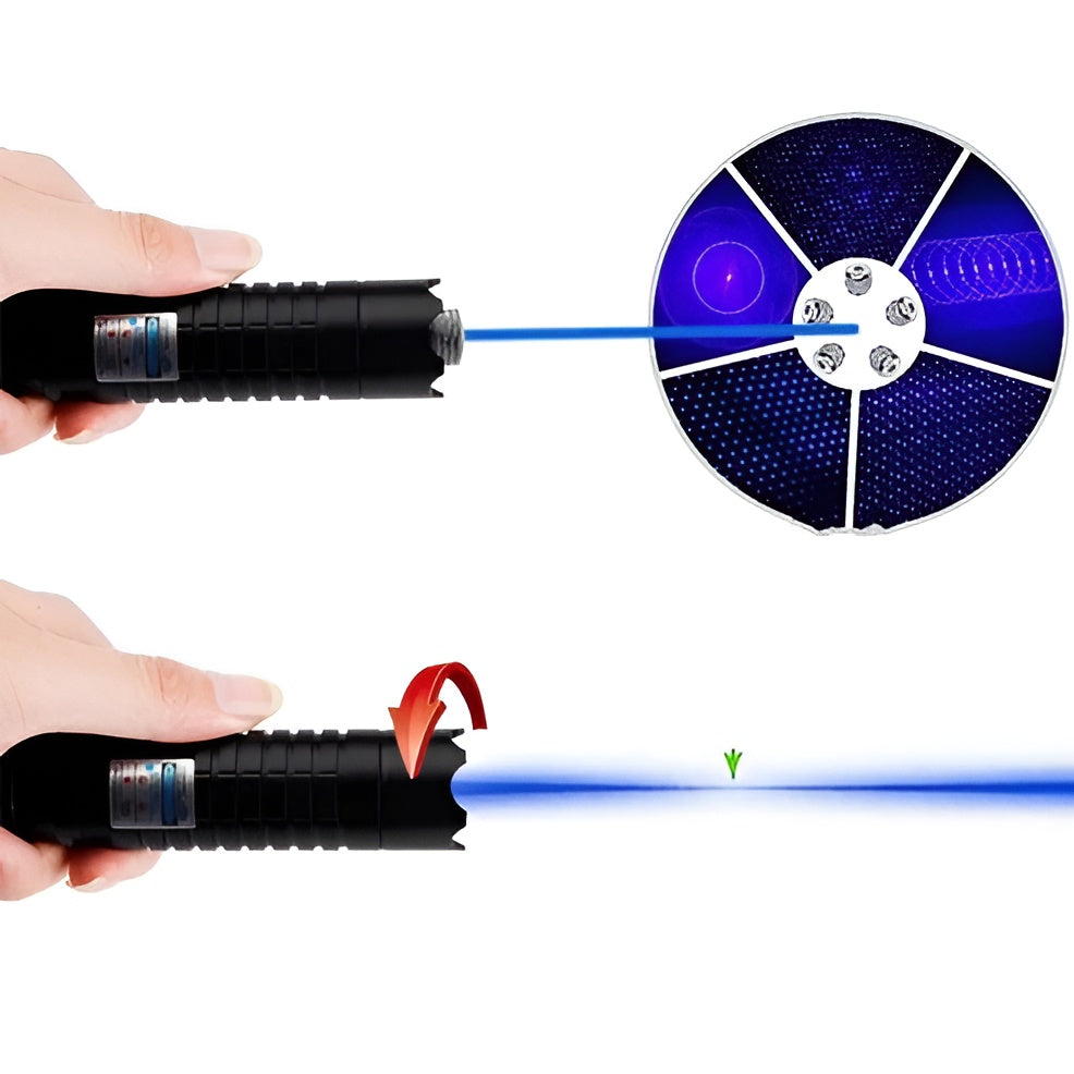 Tactical Laser Flashlight - Essential Outdoor Survival Tool