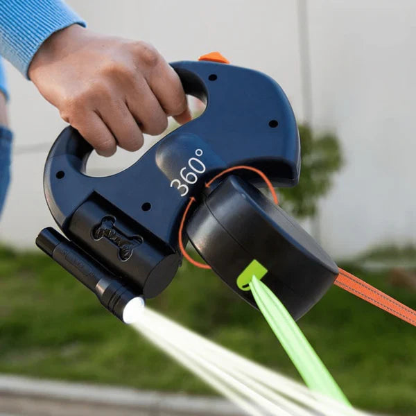 Tangle-Free Double Dog Leash