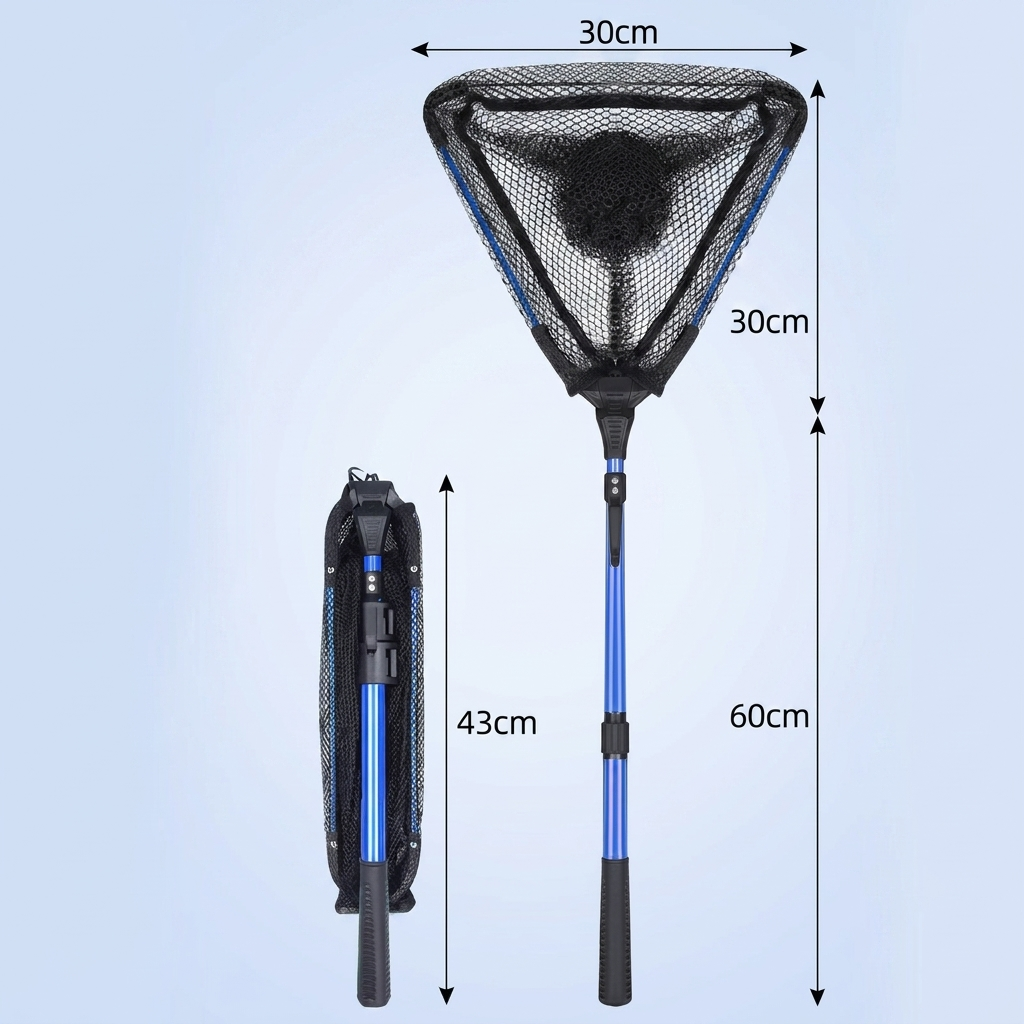 Telescopic Fishing Landing Net
