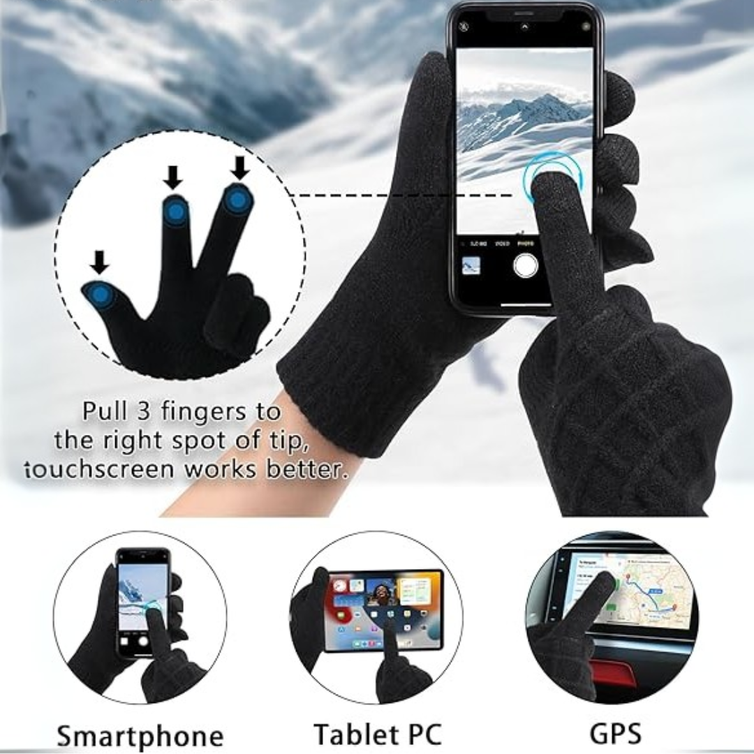 Thermal Touchscreen Winter Gloves