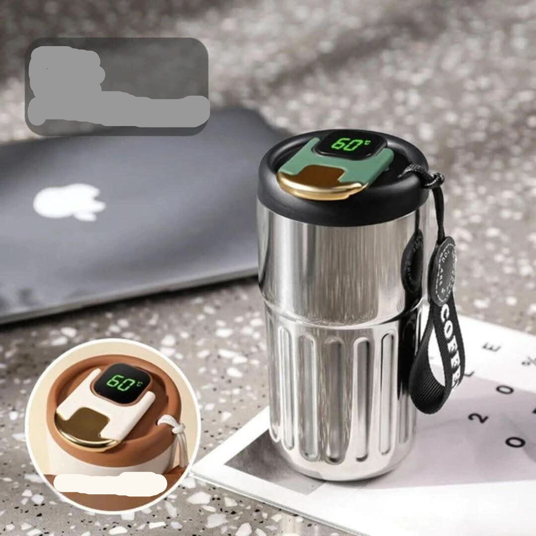Thermal Travel Mug with Precision Temperature Display