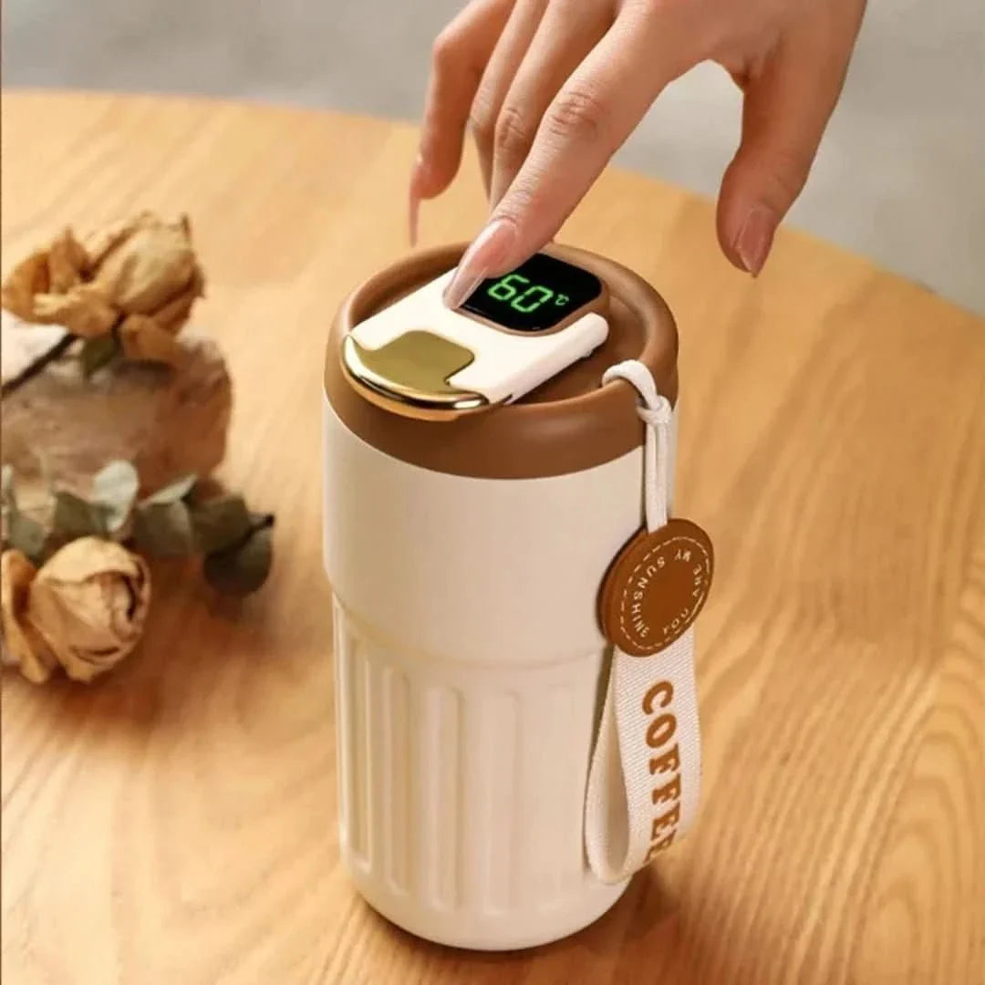Thermal Travel Mug with Precision Temperature Display