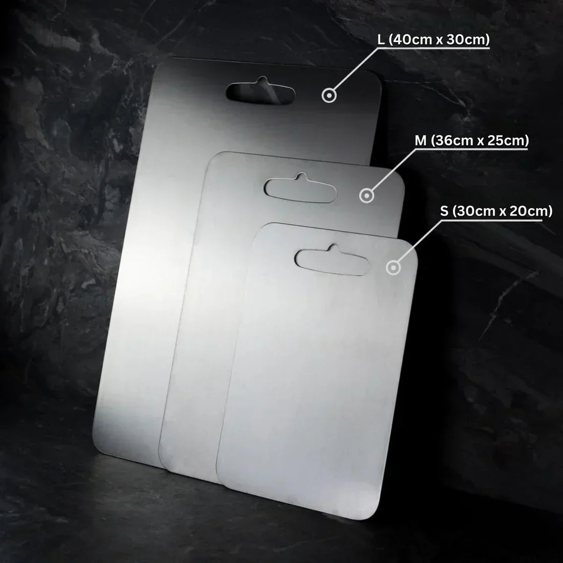 Thick Titanium Cutting Board