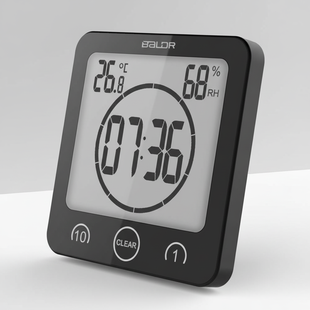 Timer with Suction Cup Mount
