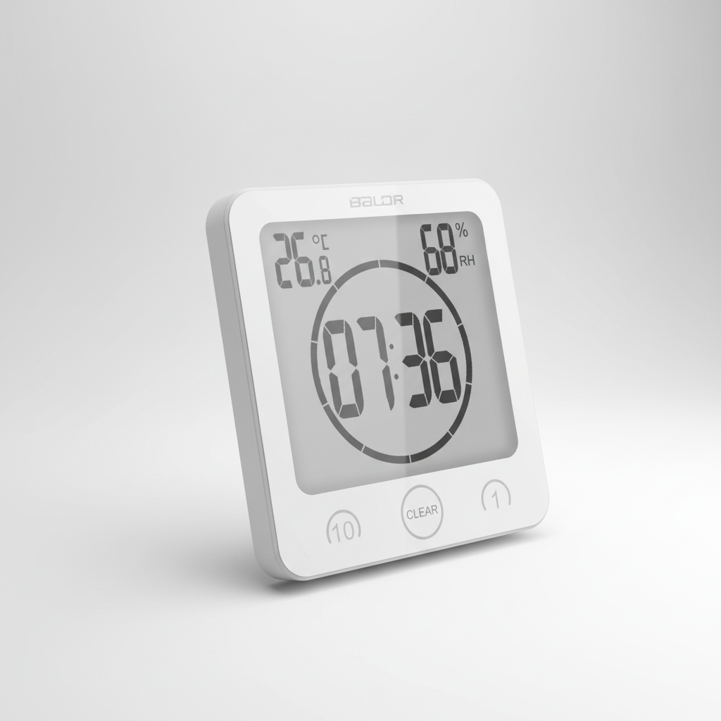 Timer with Suction Cup Mount