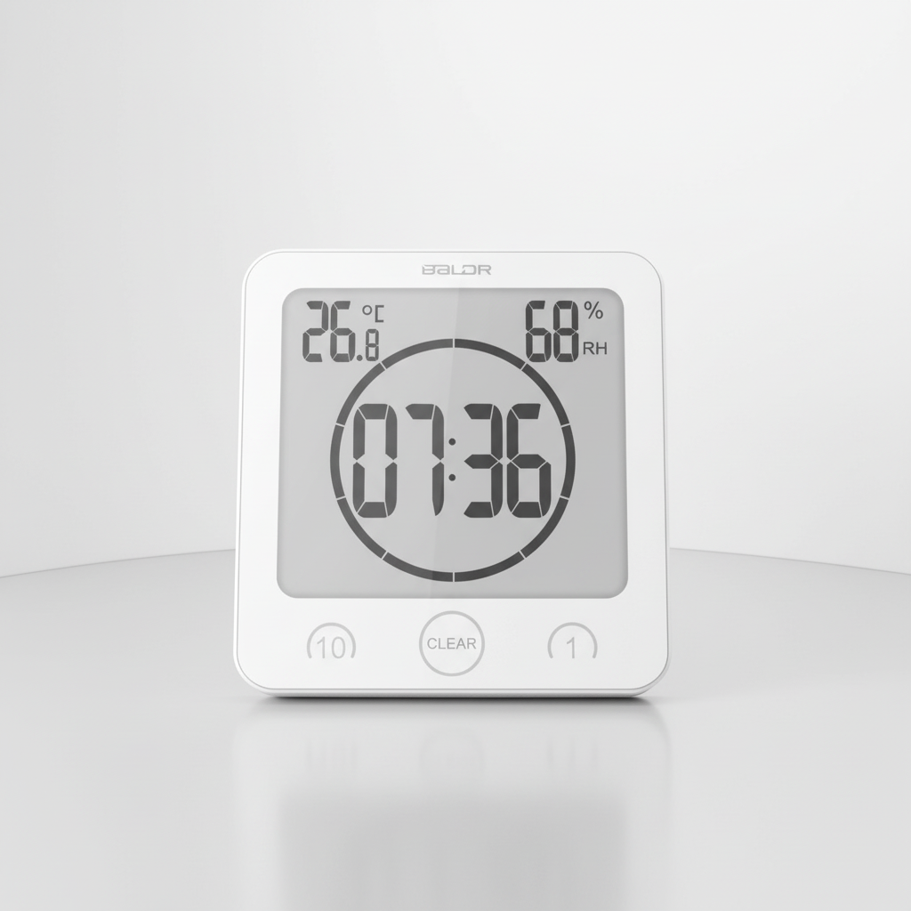 Timer with Suction Cup Mount