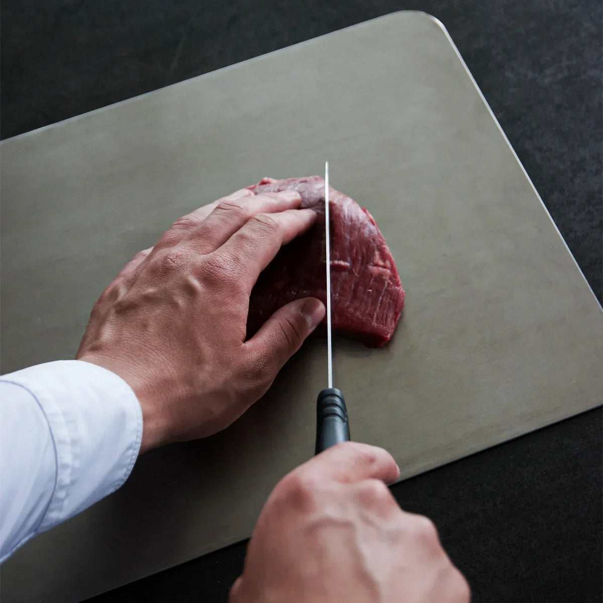 Titanium Cutting Board – Durable, Antibacterial, and Safe – Perfect for Everyday Cooking
