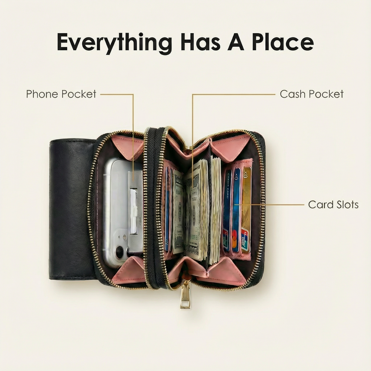 Touchscreen Crossbody Phone Purse