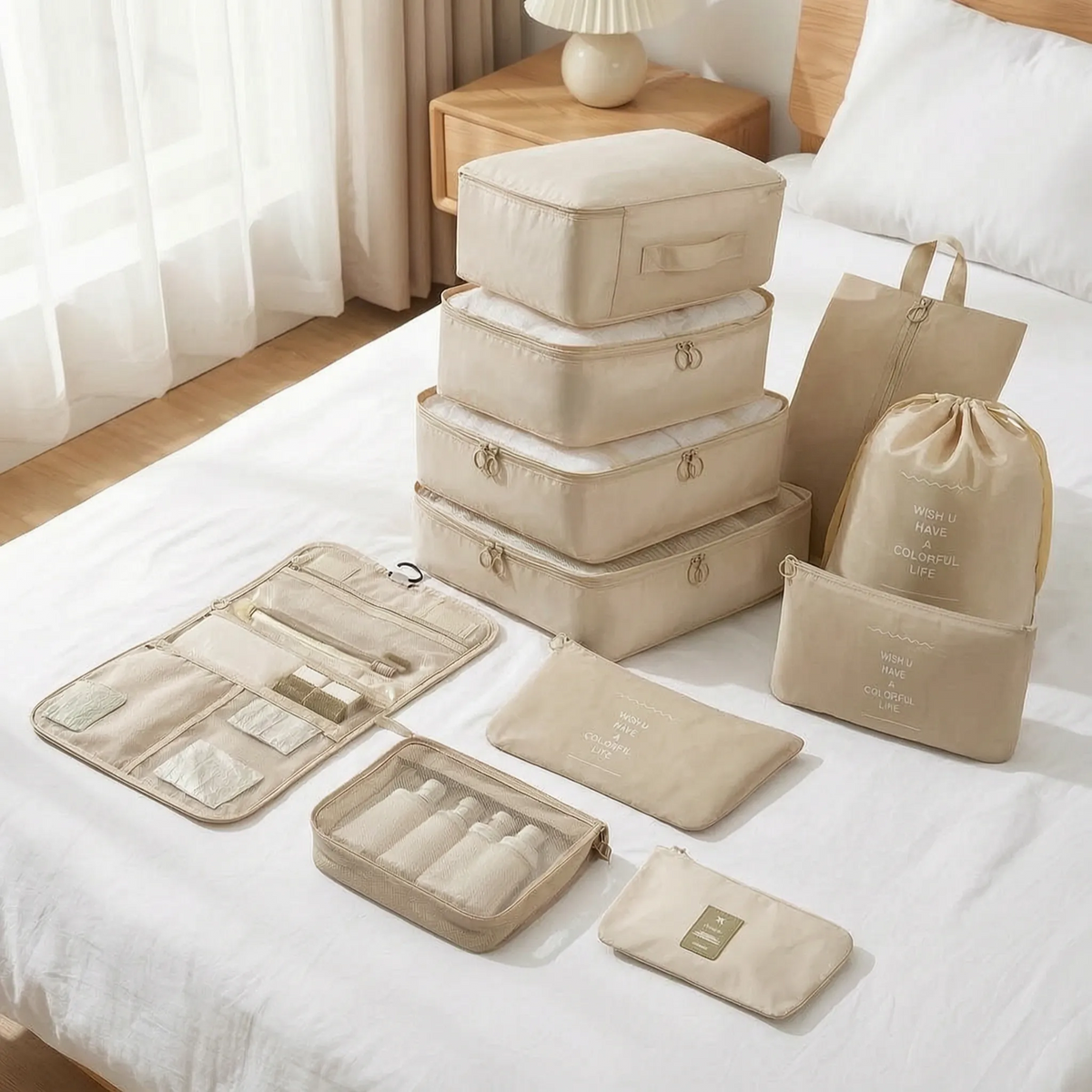Travel Luggage Organizer Set