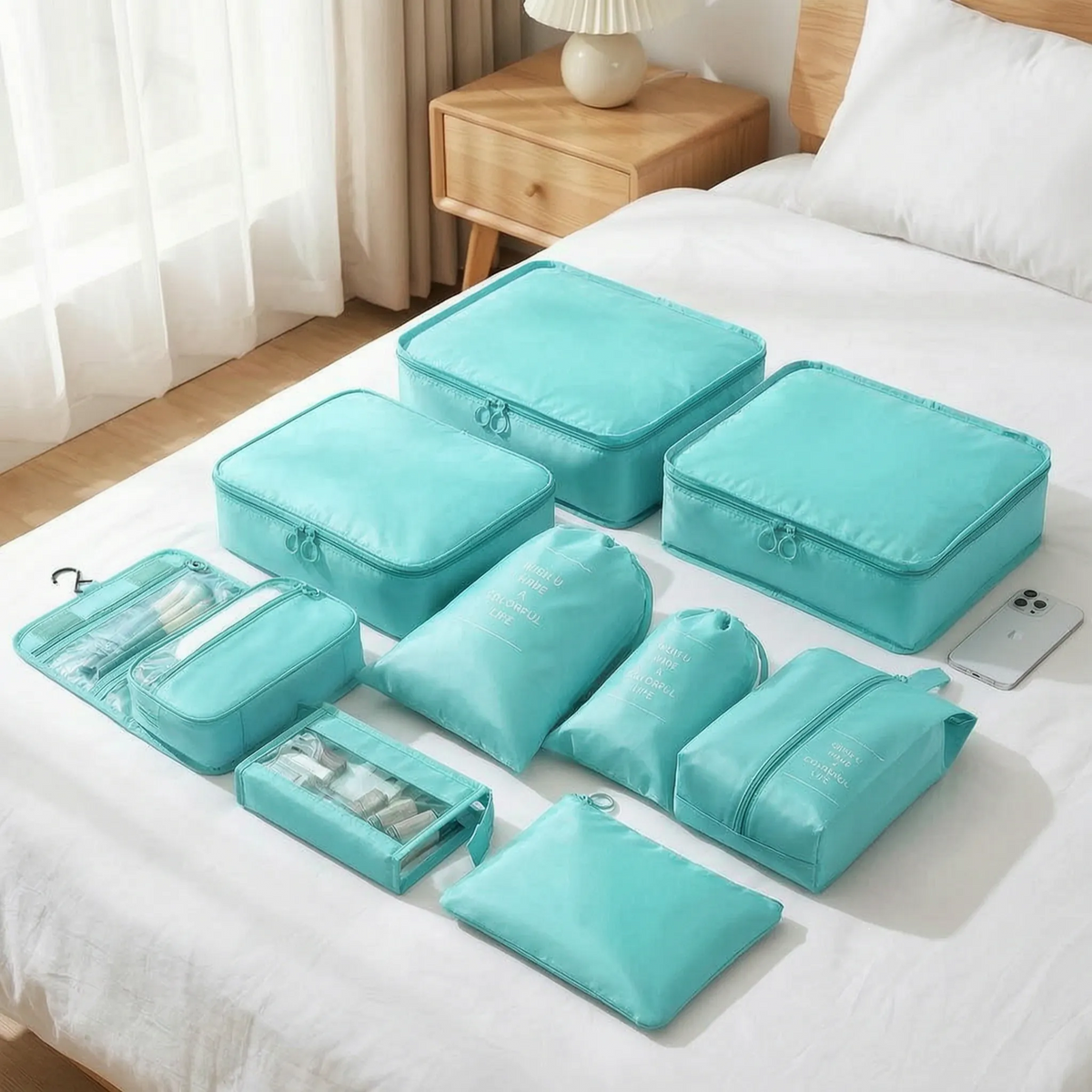 Travel Luggage Organizer Set
