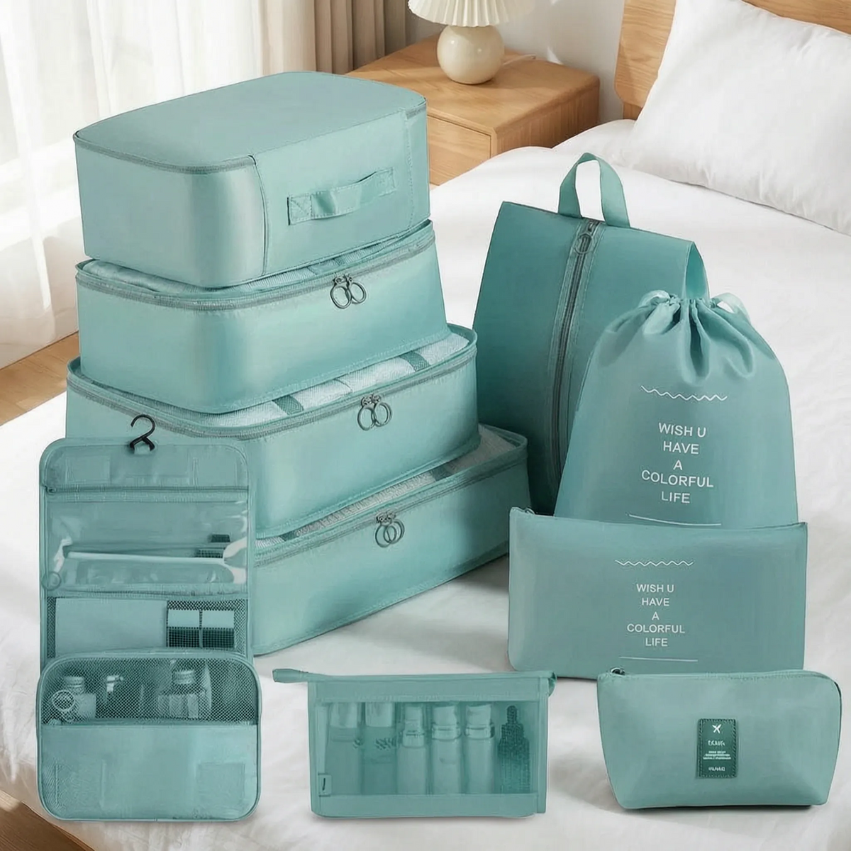 Travel Luggage Organizer Set