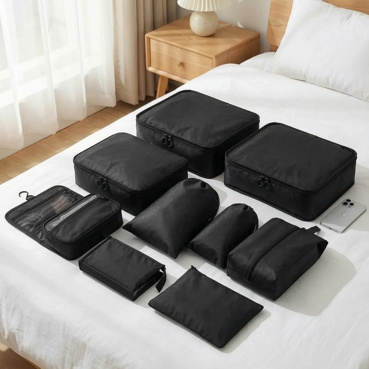 Travel Luggage Organizer Set