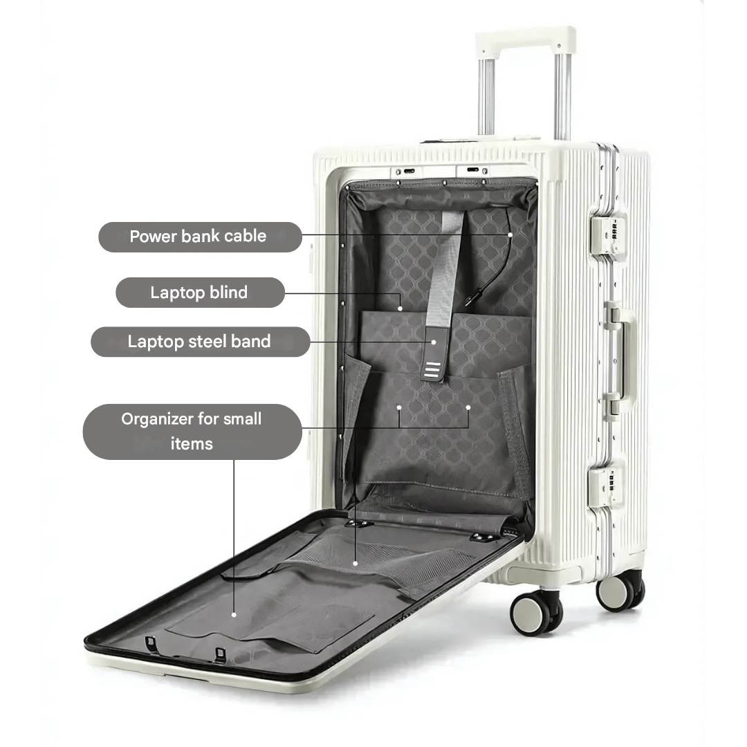 Travel Suitcase with Smart Design
