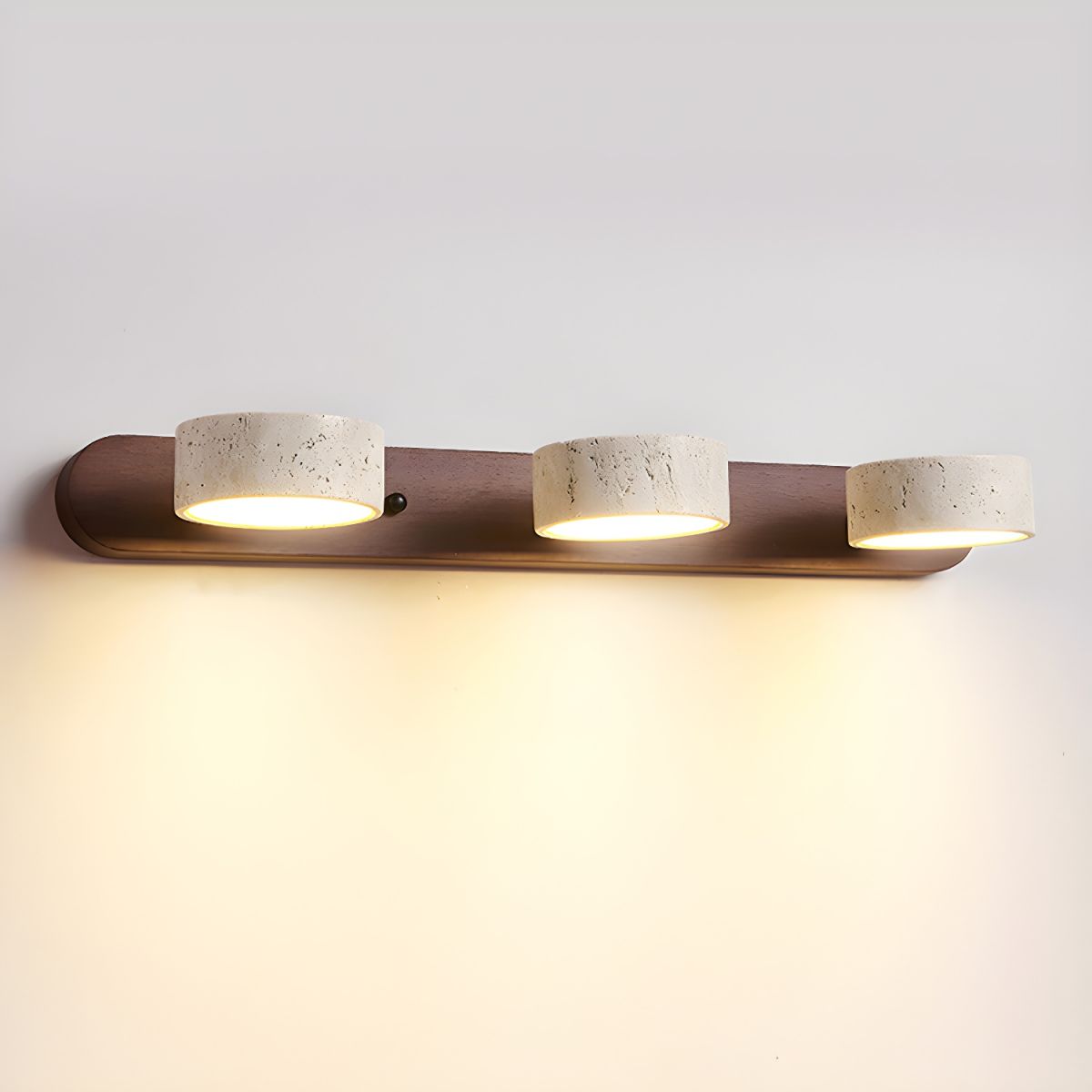 Travertine LED Wall Light for Architectural Luxury