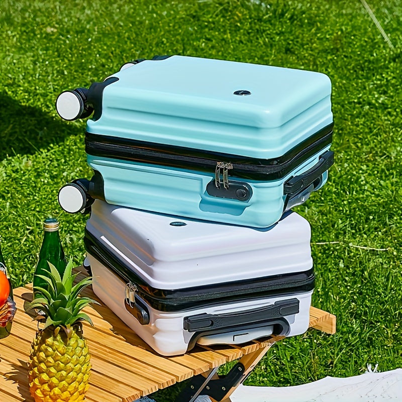 Trendy 4-Wheel Suitcase – Lightweight and Durable for Your Adventures