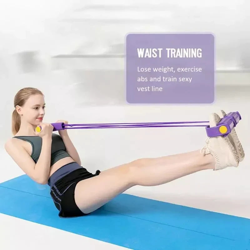 Tummy Trimmer Pull Rope Ab Exerciser
