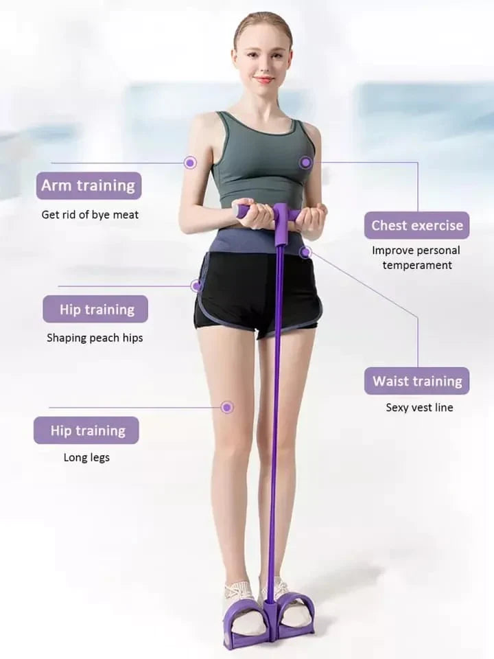 Tummy Trimmer Pull Rope Ab Exerciser
