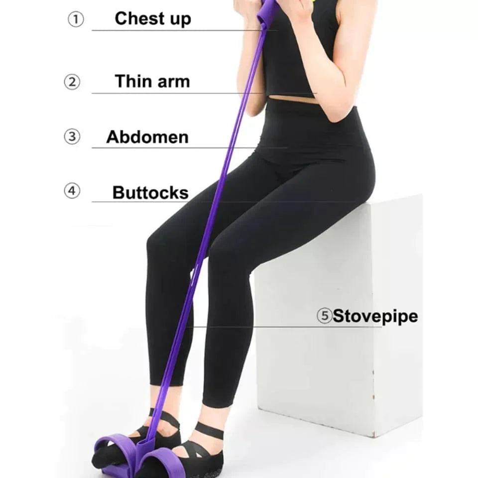 Tummy Trimmer Pull Rope Ab Exerciser