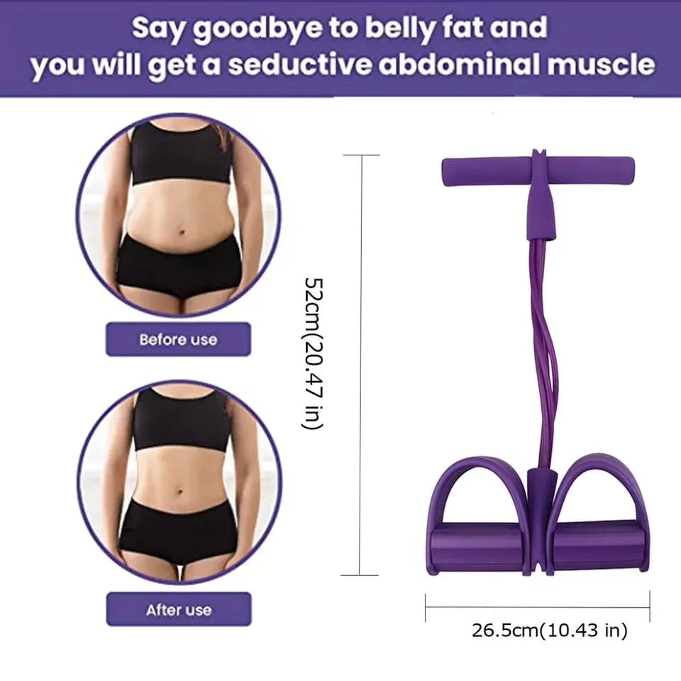 Tummy Trimmer Pull Rope Ab Exerciser