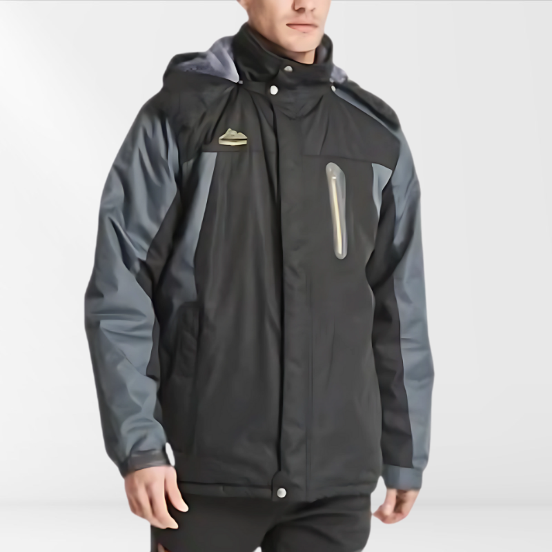 Two-Tone Hooded Outdoor Jacket - Casey