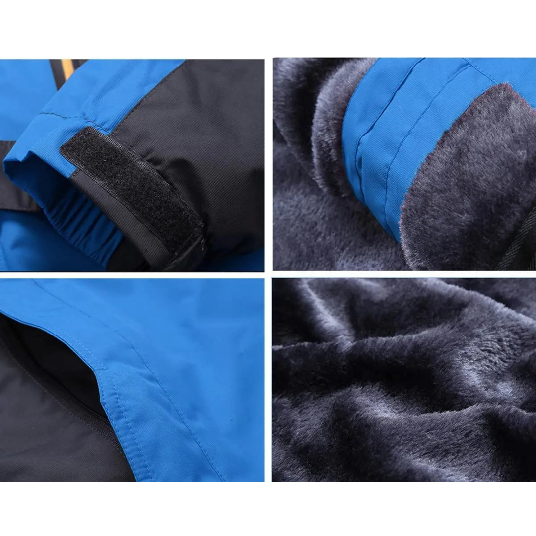 Two-Tone Hooded Outdoor Jacket - Casey