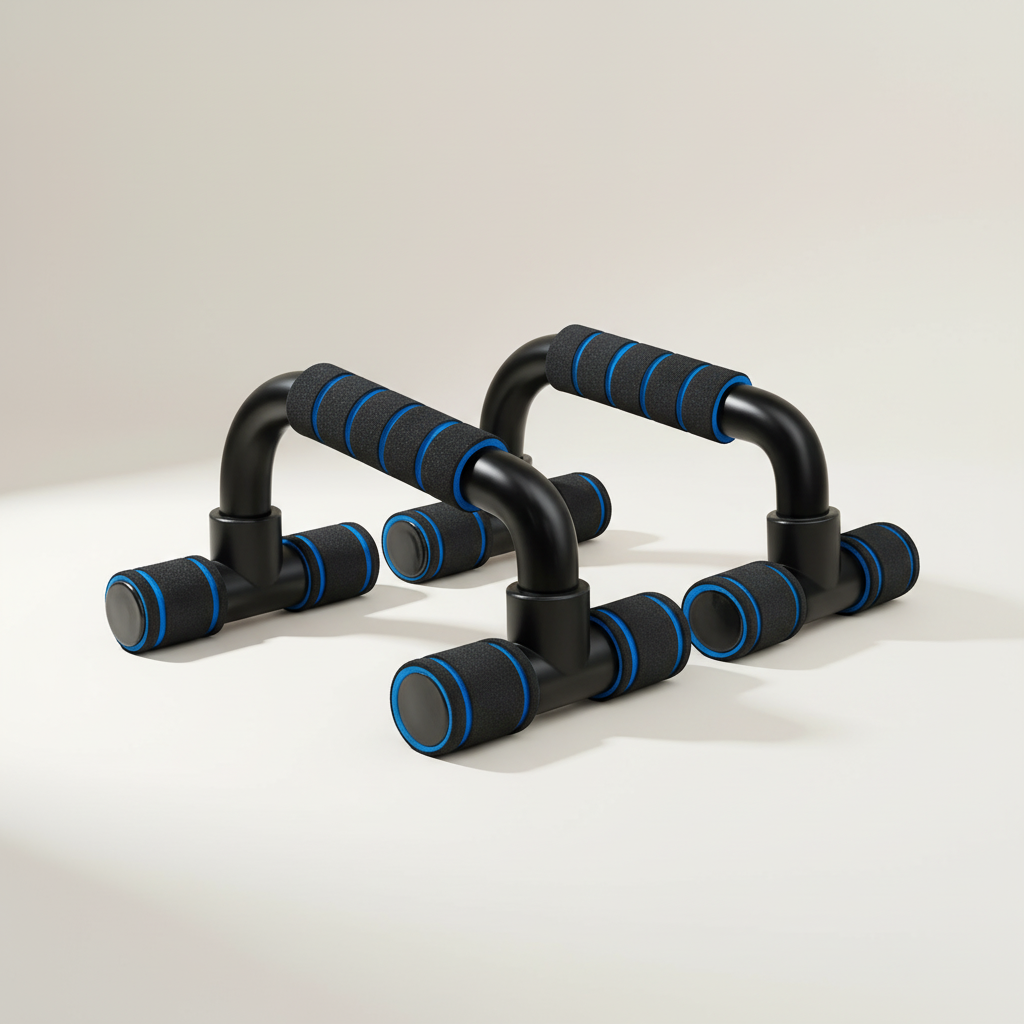 U-Shaped Foam Grip Push-Up Bars