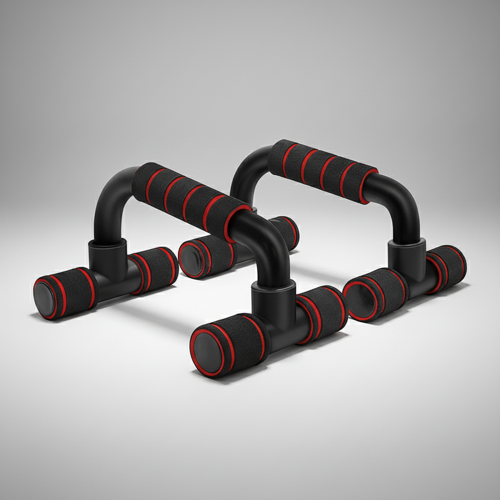 U-Shaped Foam Grip Push-Up Bars