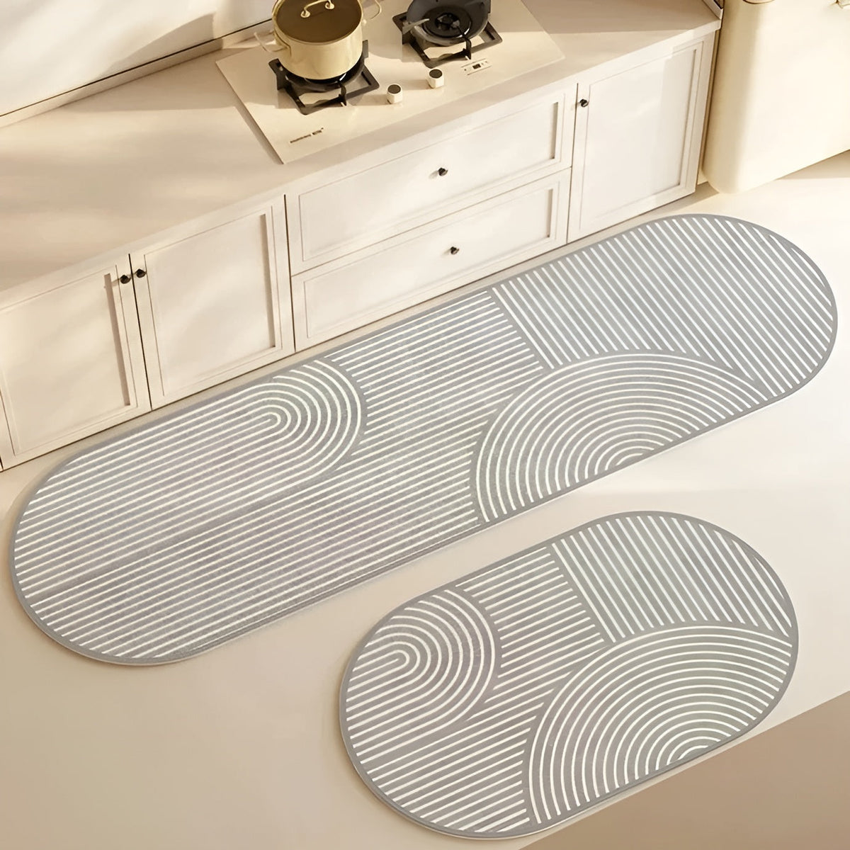 Ultra-Absorbent Non-Slip Soft Diatomite Bath Mat