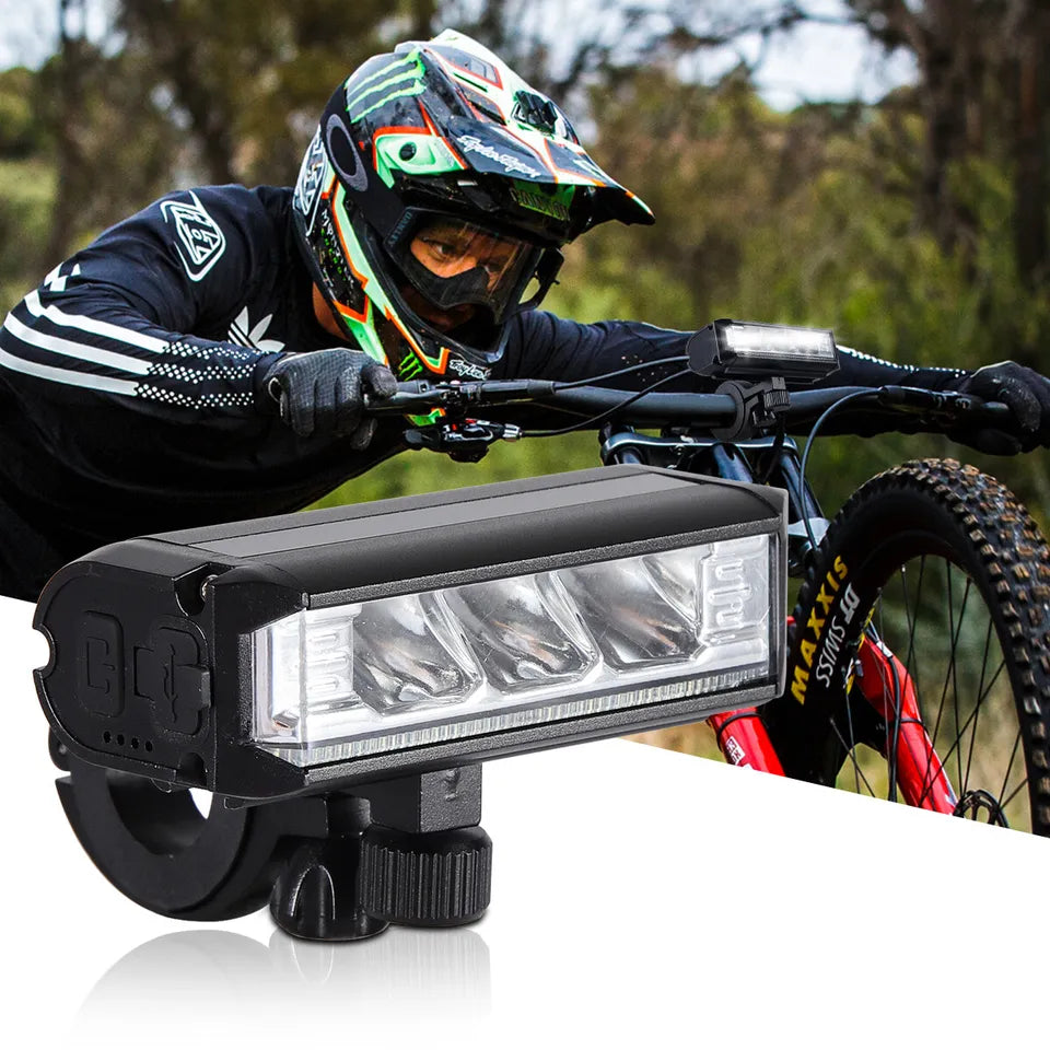 Ultra-Bright LED Bike Light - Waterproof Multi-Mode Cycling Light with Adjustable Brightness