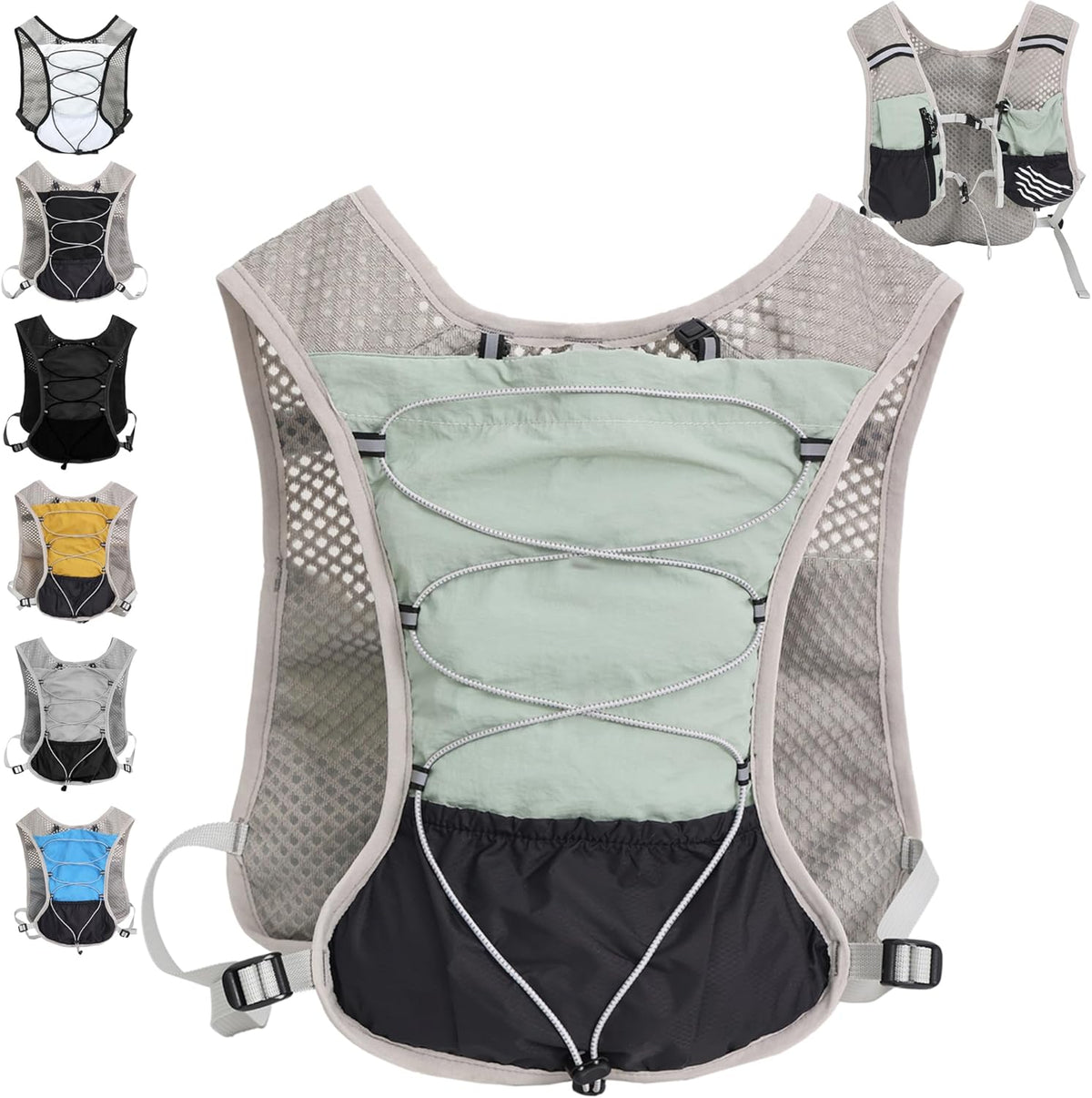 Ultra-Light Hydration Running Vest with 2L Water Bladder