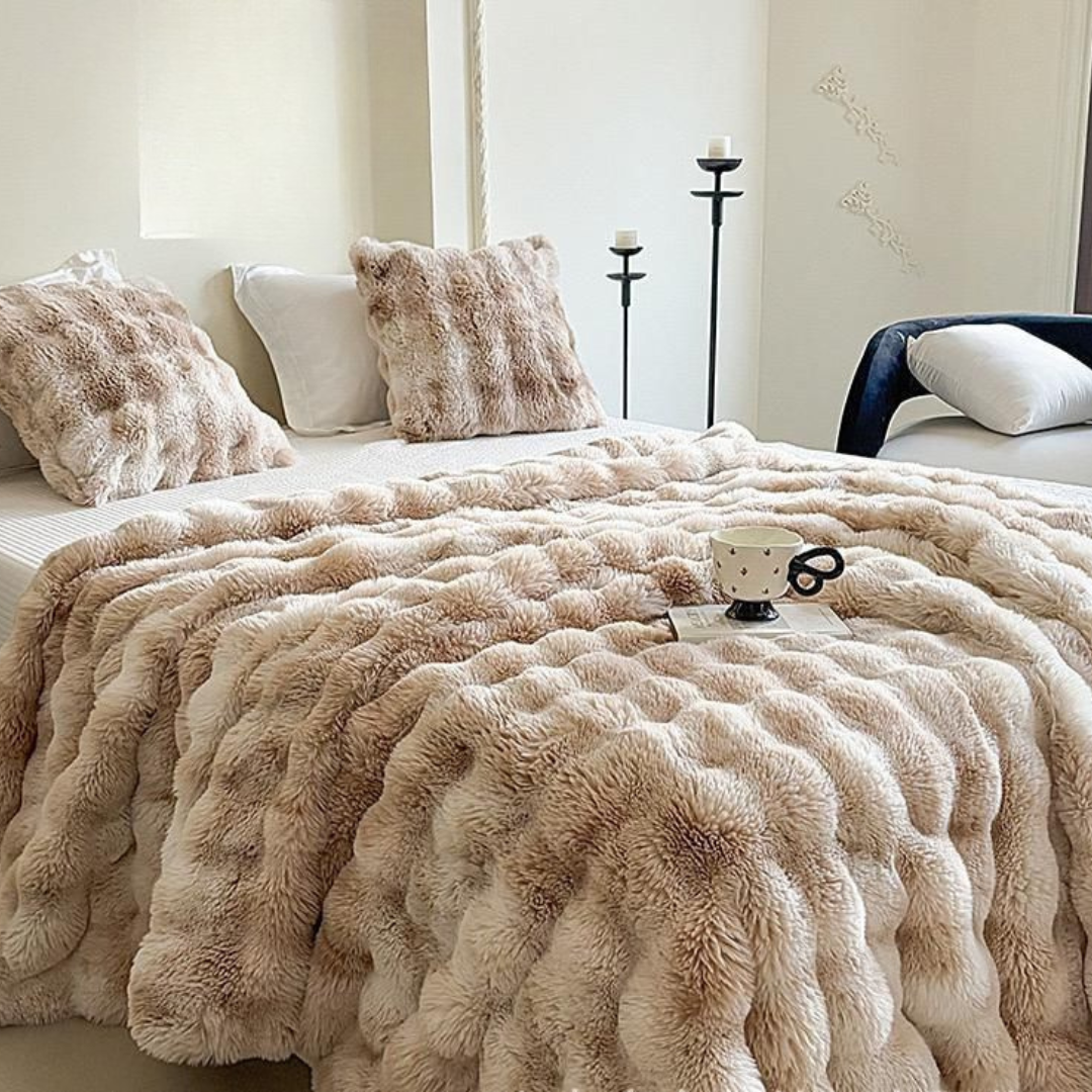 Ultra-Soft Tie-Dye Thermal Blanket – Soft Minky Fabric, Ideal for Sofa and Bed, Machine Washable