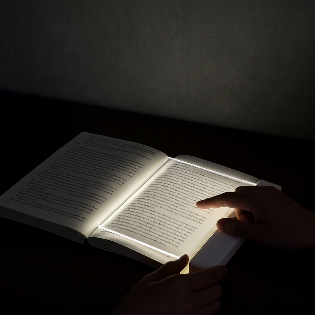Ultra-Thin USB Rechargeable LED Book Reading Light