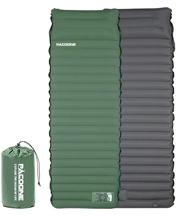 Ultralight Self-Inflating Camping Mattress with Built-In Pump
