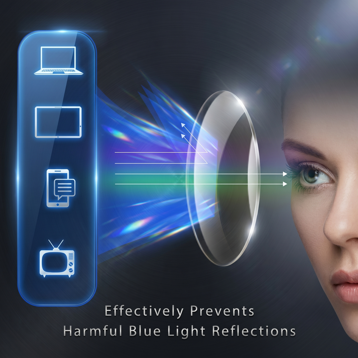Ultralight Smart Zoom Reading Glasses | Anti-Blue Light for Better Vision