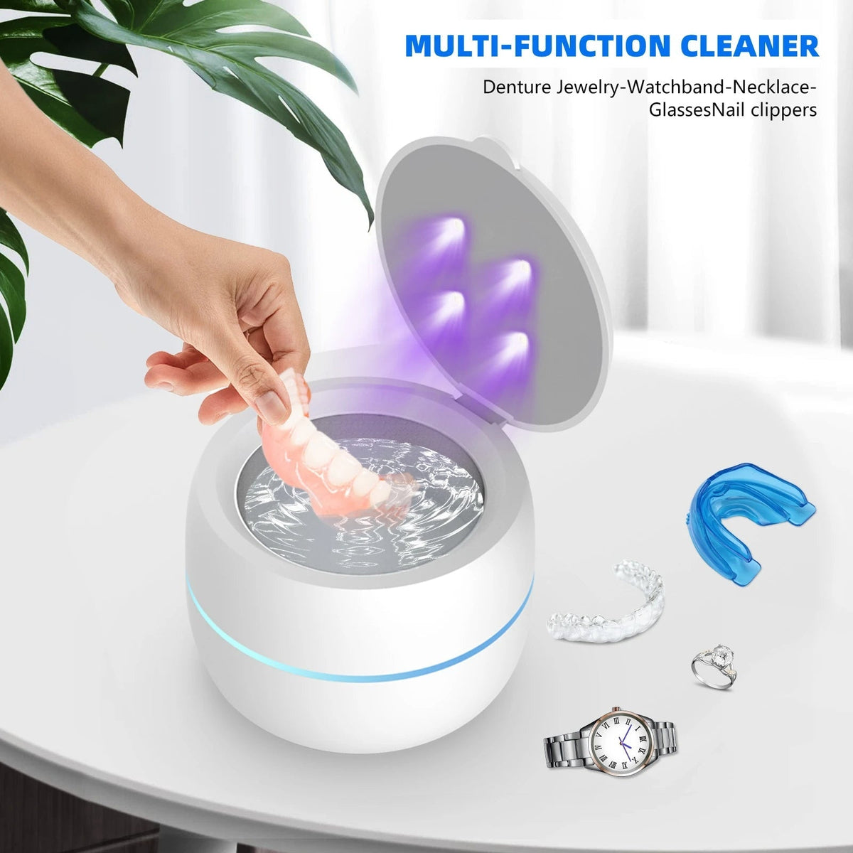 Ultrasonic Denture Cleaner