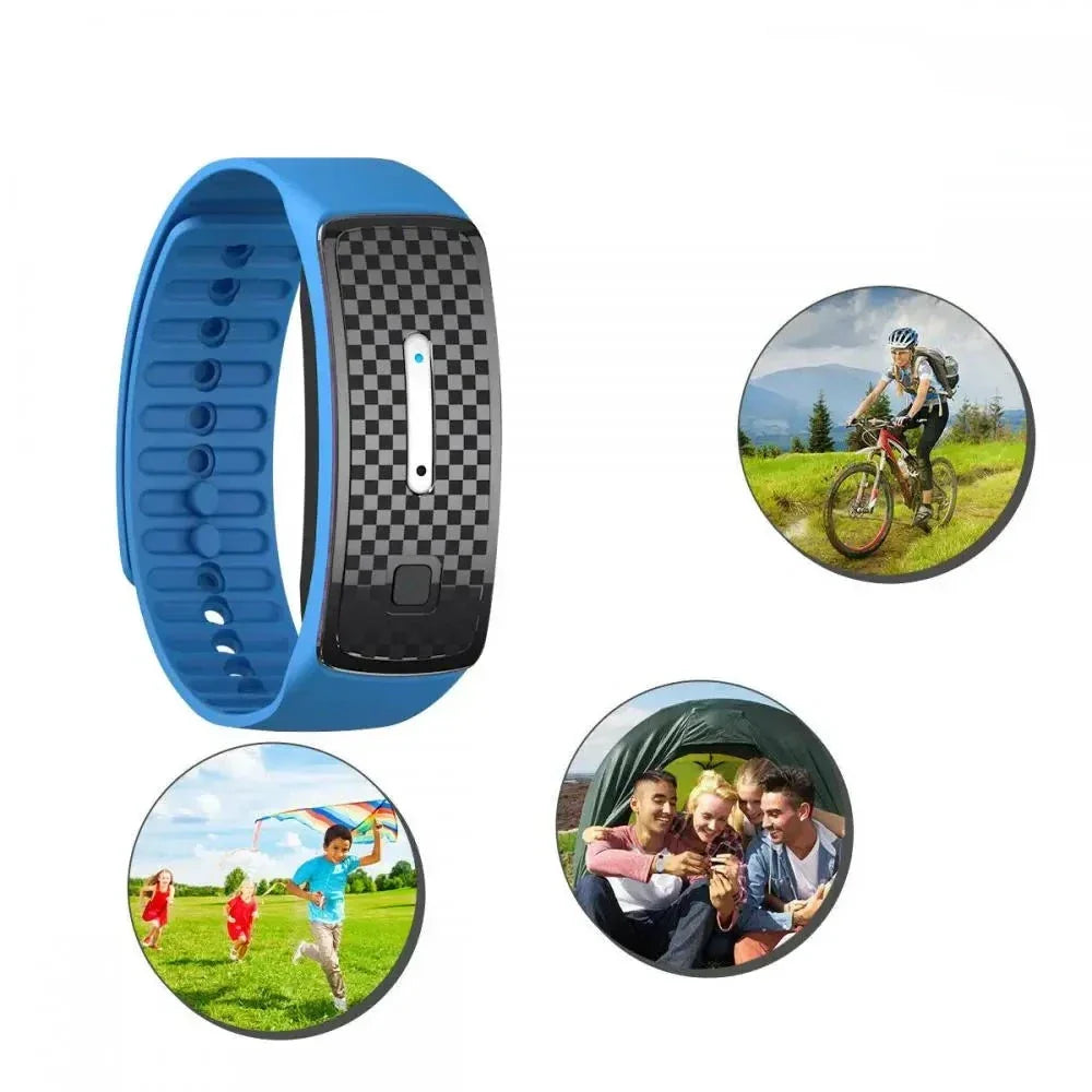 Ultrasonic Mosquito Repellent Bracelet – Safe Chemical-Free Protection