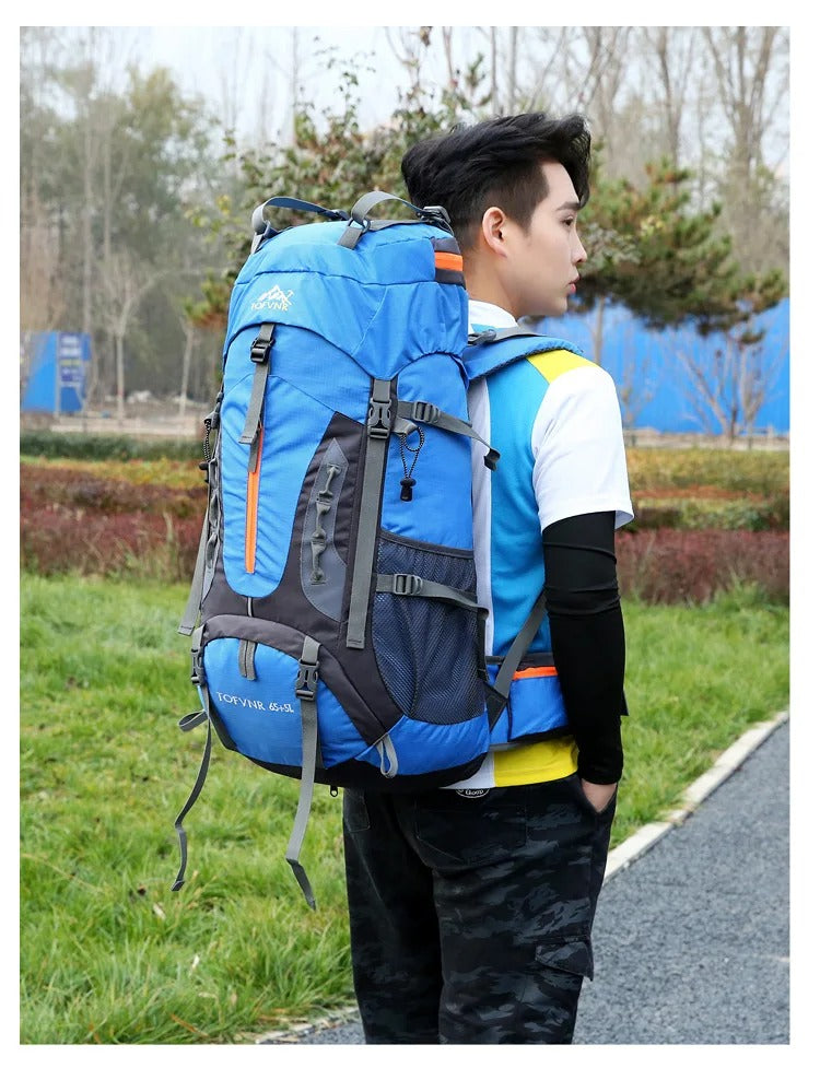 Unisex 45L Waterproof Backpack for Outdoor Adventures