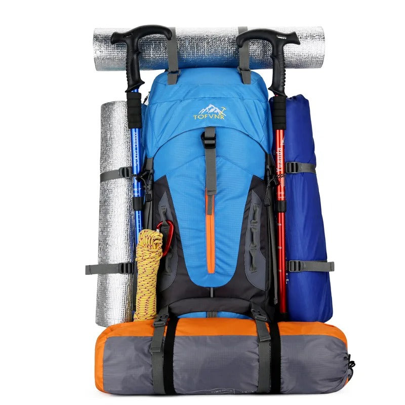 Unisex 45L Waterproof Backpack for Outdoor Adventures