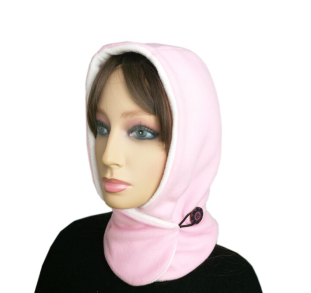 Unisex Adjustable Modern Style Hooded Scarf