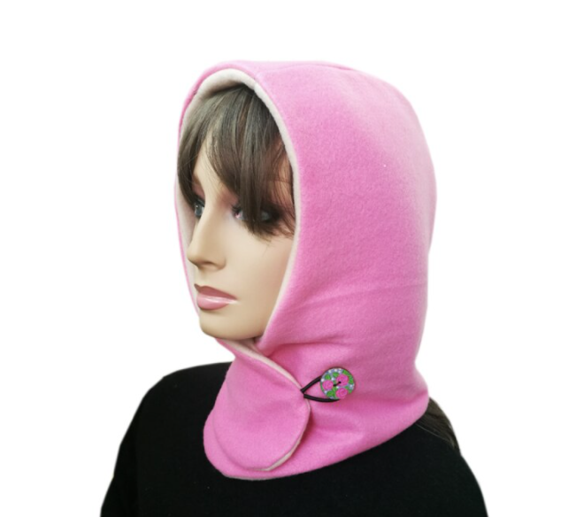Unisex Adjustable Modern Style Hooded Scarf