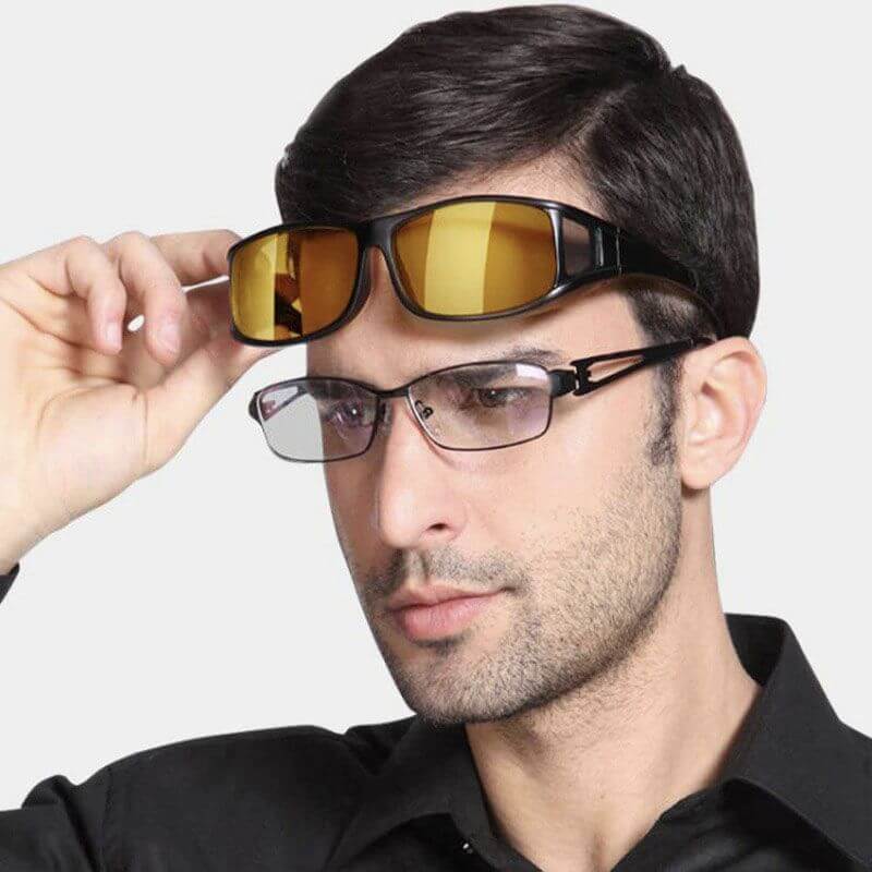 Unisex Anti-Glare Polarized Night Vision Driving Glasses