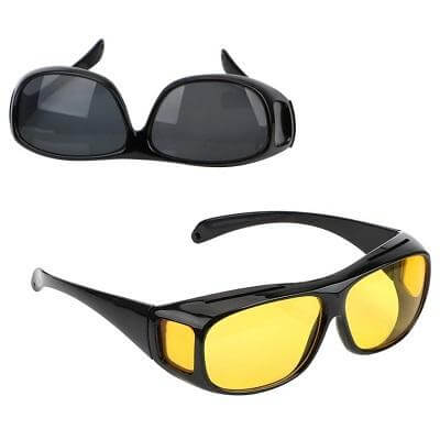 Unisex Anti-Glare Polarized Night Vision Driving Glasses