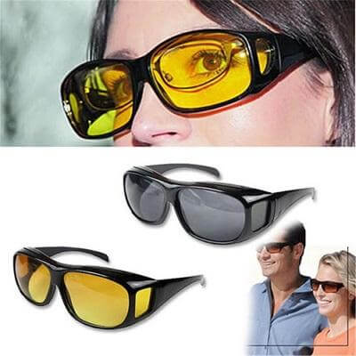 Unisex Anti-Glare Polarized Night Vision Driving Glasses