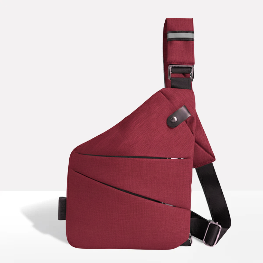 Unisex Anti-Theft Crossbody Bag with RFID Protection