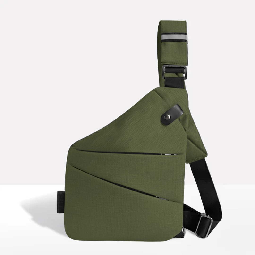 Unisex Anti-Theft Crossbody Bag with RFID Protection