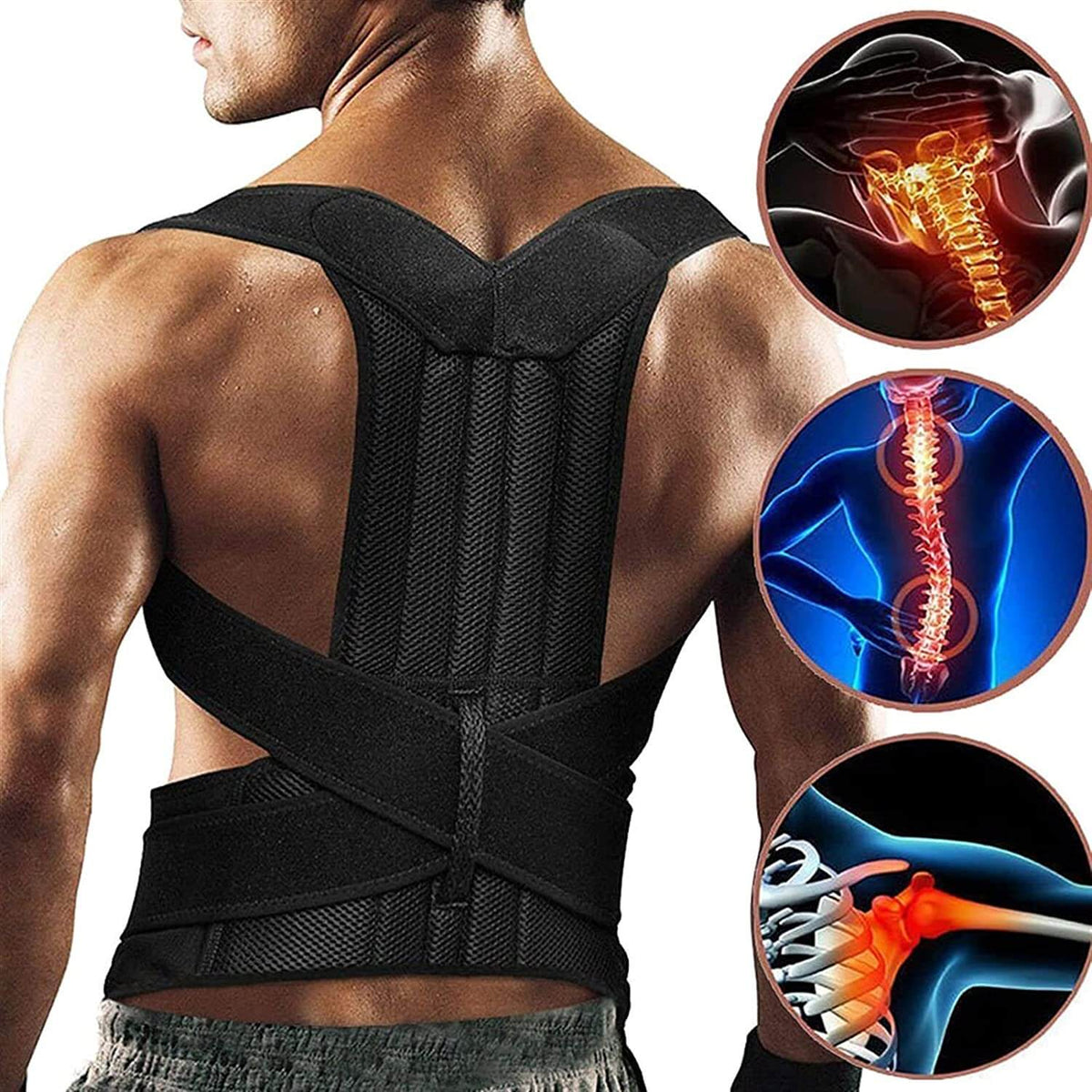 Unisex Back Posture Corrector Alignment Vest