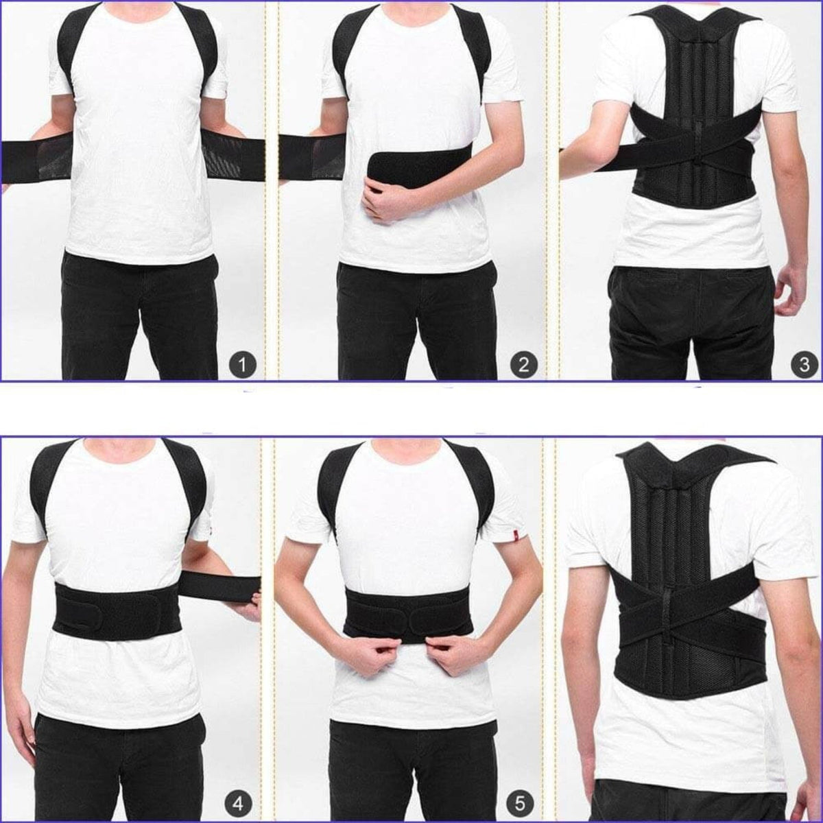 Unisex Back Posture Corrector Alignment Vest