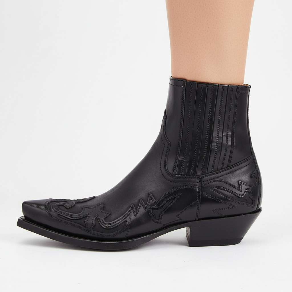 Unisex Classic Cowboy Boots with Authentic Western Style