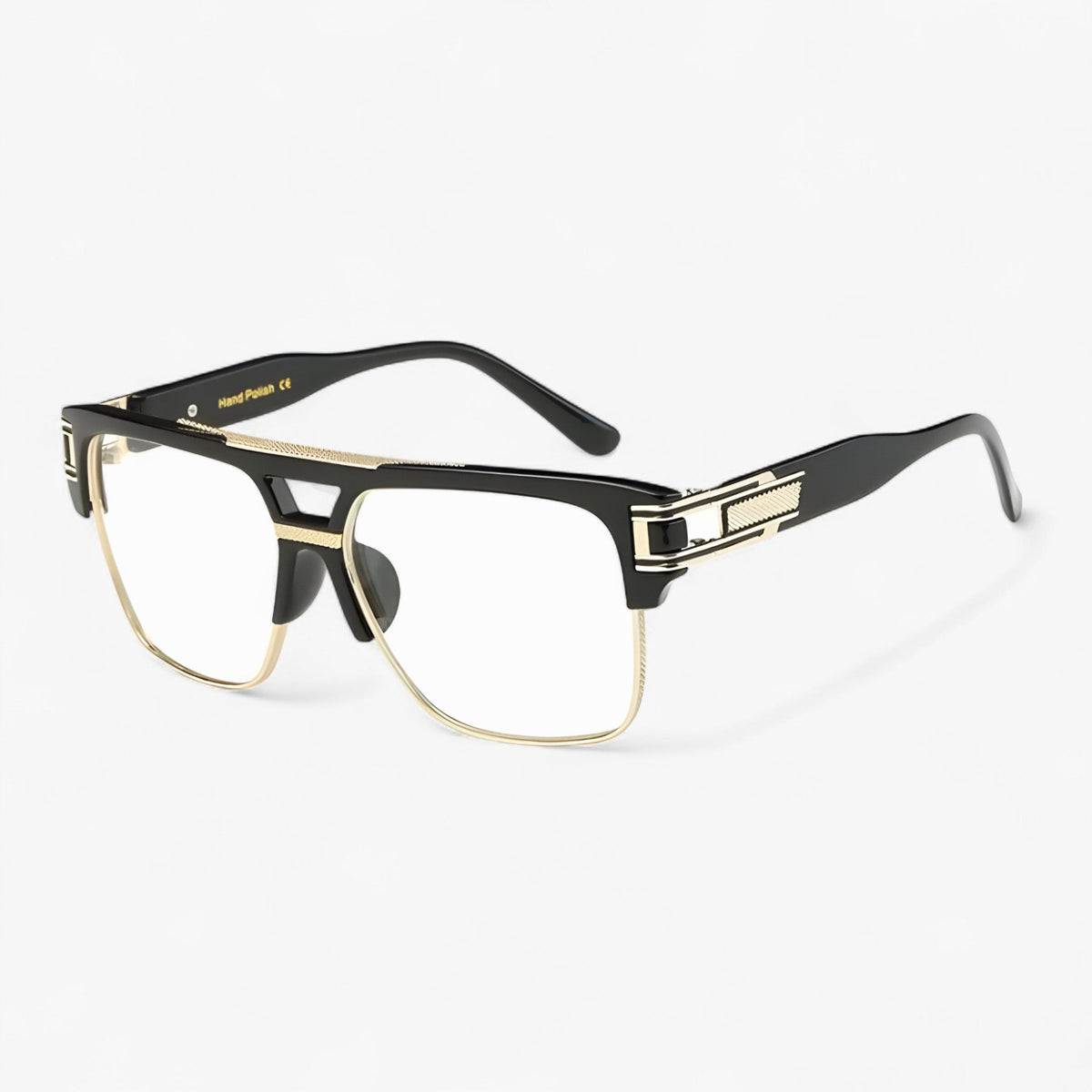 Unisex Classic Square Mirrored Sunglasses with UV400 Protection