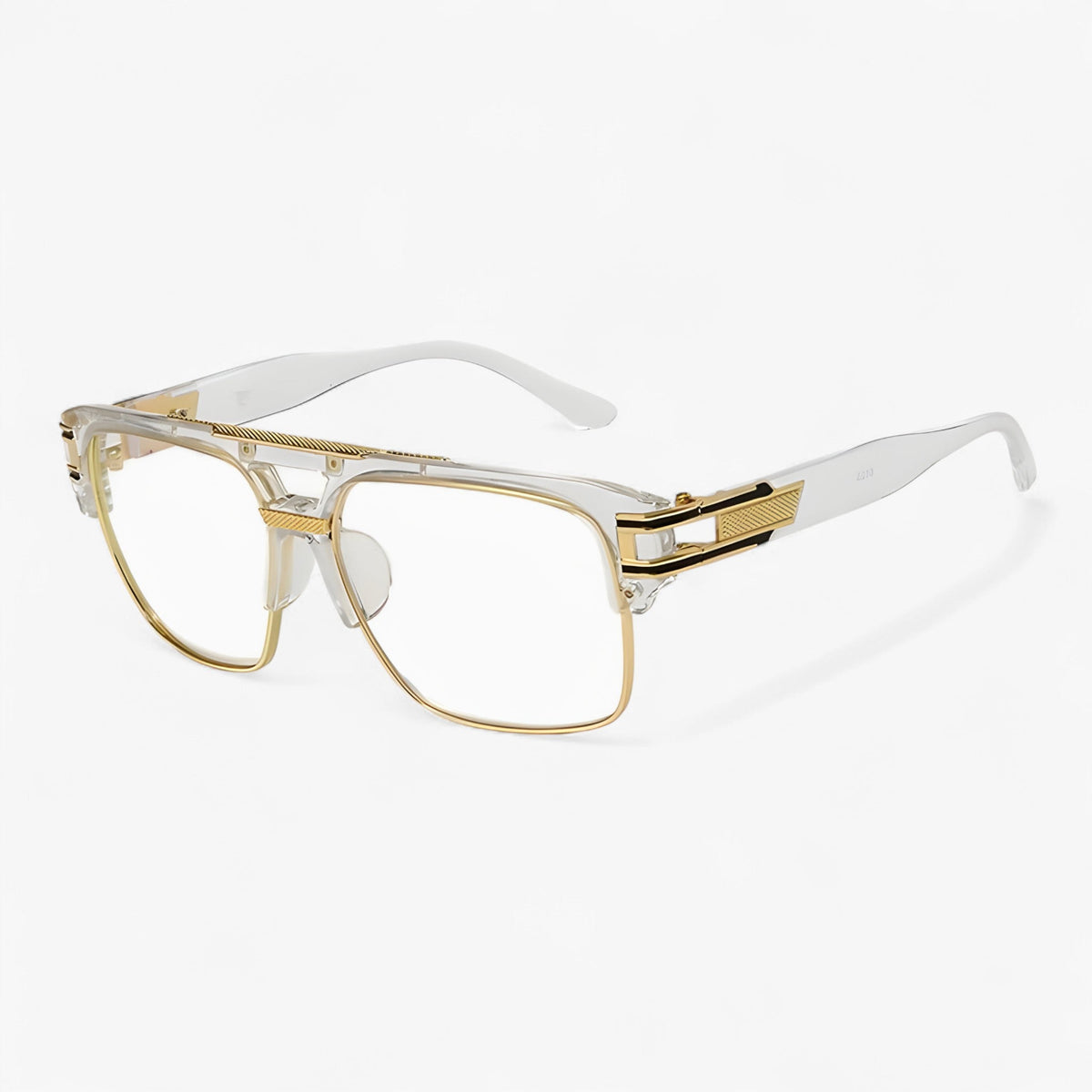Unisex Classic Square Mirrored Sunglasses with UV400 Protection